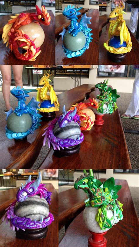 Elemental Gemstone Dragons by SonsationalCreations on DeviantArt