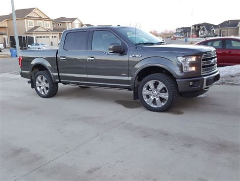 Limited's 2016 Ford F150 4wd SuperCrew with 285/50R22 Nitto Terra Grappler G2 tires on 22 inch ...