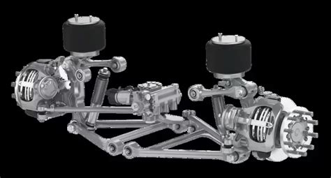 Axle System with Independent Front Suspension - ZF