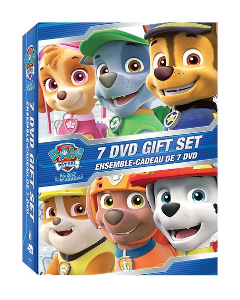 Amazon.com: PAW Patrol: 7 DVD Gift Set (Bilingual): Movies & TV