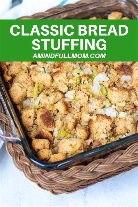 This is the best stuffing recipe. PERIOD. Old Fashioned Bread Stuffing is a classic recipe for ...