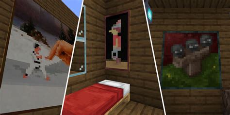 Minecraft Paintings In Real Life