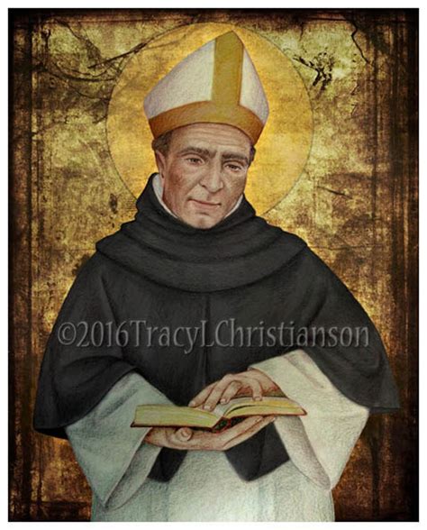 St. Albert the Great Art Print Catholic Patron Saint, Doctor of the Church - Etsy