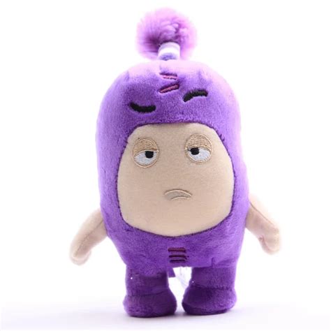 18CM Oddbods Plush Toys Kawaii Fuse Bubbles Newt Pogo Slick Jeff Bubbles Zee Cartoon Plush ...