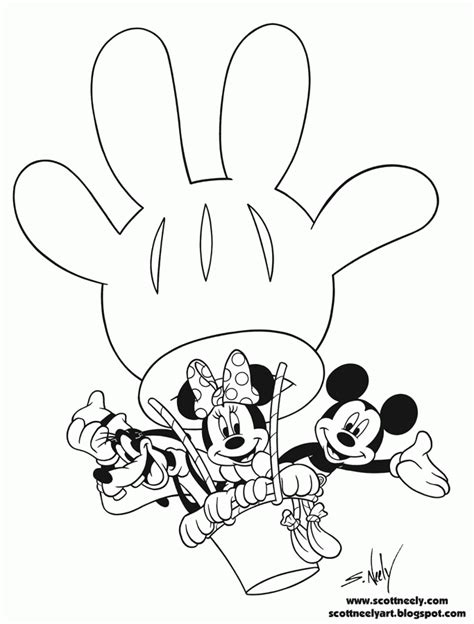 Mickey Mouse Clubhouse Toodles Coloring Pages