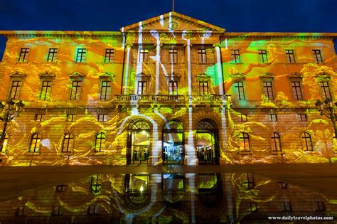 Luminated Lodge - An incredible light show illuminates the front of Annecy's town hall. - Annecy ...