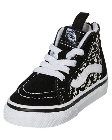 Vans Sk8 Hi Zip Shoe - Toddler - Black | SurfStitch