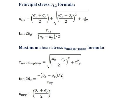 Example | C7.2 Principal Stress and Max-in-plane Shear Stress | Solid ...