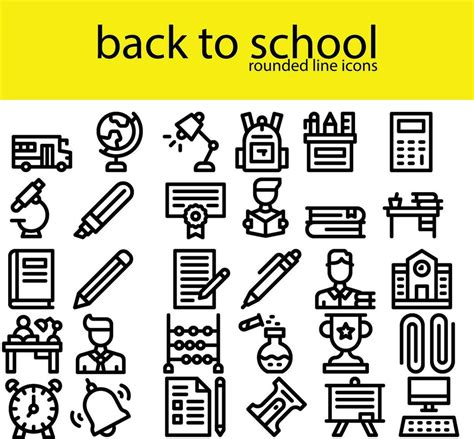 back to school 26998975 Vector Art at Vecteezy