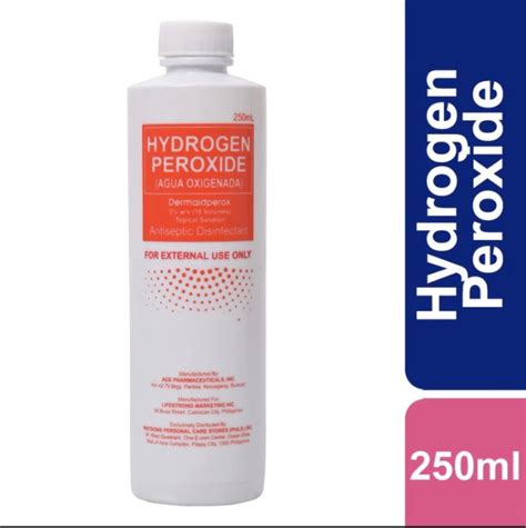 HYDROGEN PEROXIDE 250ml for Teeth Gums & Athlete’s foot disease | Lazada PH