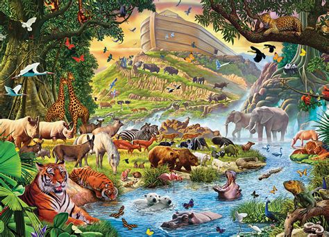 Noah's Ark, Before the Rain, 300 Pieces, Eurographics | Puzzle Warehouse