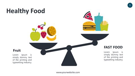 Healthy Food Vs Junk Food Ppt