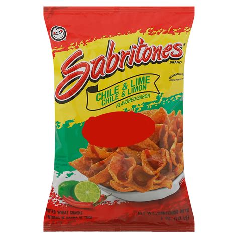 Sabritones Chile & Lime Puffed Wheat Snacks - Shop Chips at H-E-B