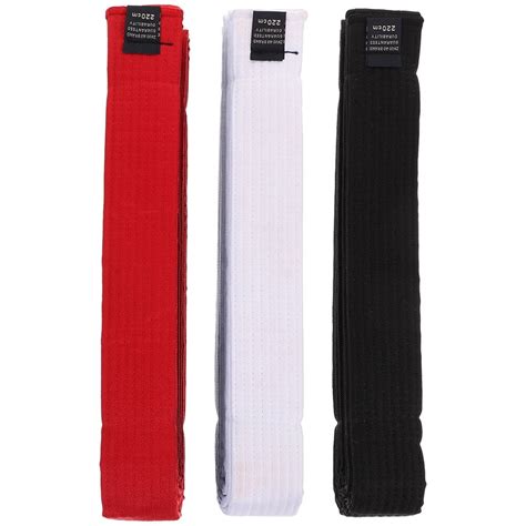 3Pcs Karate Belts Replacement Waistbands Taekwondo Belts Multi-function ...