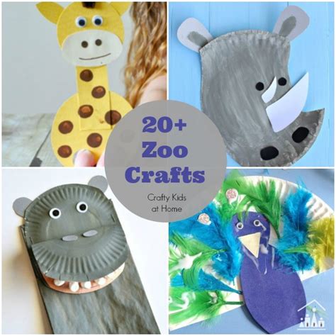 20+ Zoo Crafts for Kids - Crafty Kids at Home