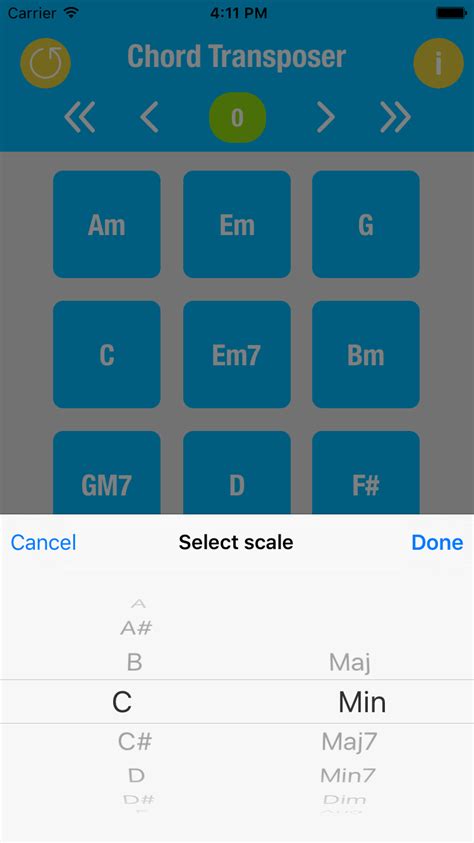 Chord Transposer