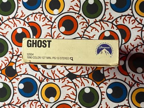 Ghost 1990 VHS Tape Fantasy Romance Video Cassette Retro | Etsy