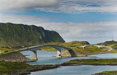 Fredvang Bridges, Lofoten Islands • Bridge » outdooractive.com