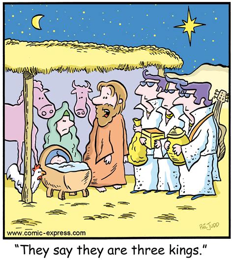 Fun Christmas cartoon by Phil Judd of Comic Express Studio...Elvis is in the stable! | Religious ...