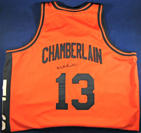 wilt-chamberlain-signed-jersey - Memorabilia Center