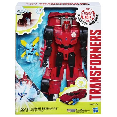 Transformers Robots in Disguise Power Surge Sideswipe And Windstrike Action Figures | Walmart Canada