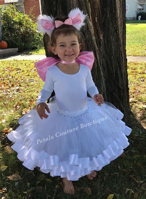 White Cat Costume, White Kitty Costume, Themed Birthday Dress, Halloween Costume, Miss Marie ...