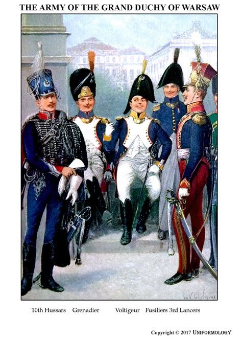 The Army of theGrand Duchy of Warsaw 1807-1812 | History war, Napoleonic wars, Warsaw