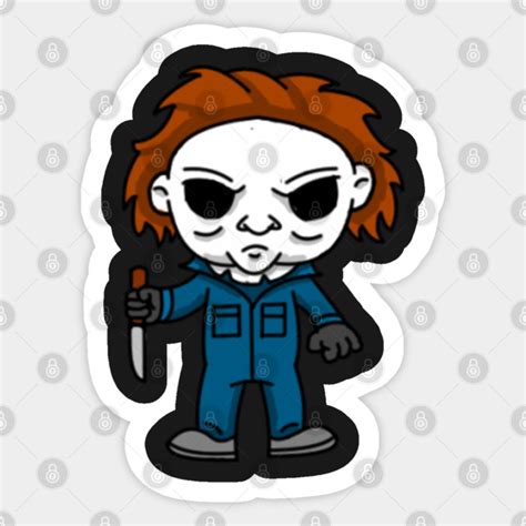 Mike Myers Chibi - Horror - Sticker | TeePublic