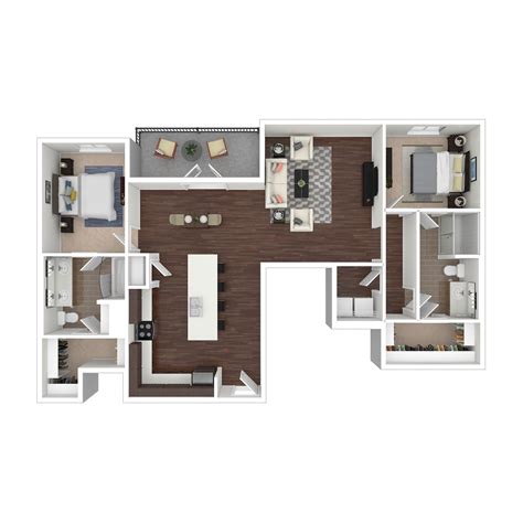 Floor Plan Details | The Railyard at Midtown | Carmel, IN