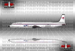 Ilyushin IL-22 (Coot-B) Airborne Command Post (ACP) Aircraft