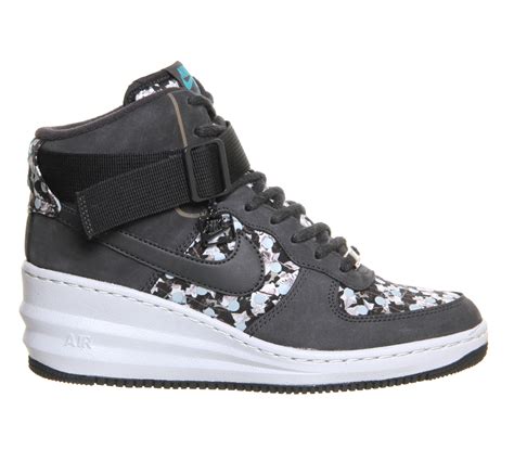 Nike Lunar Force 1 Sky Hi in Gray | Lyst