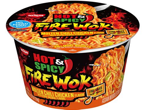 Nissin Hot Spicy Fire Wok Molten Chili Chicken Review