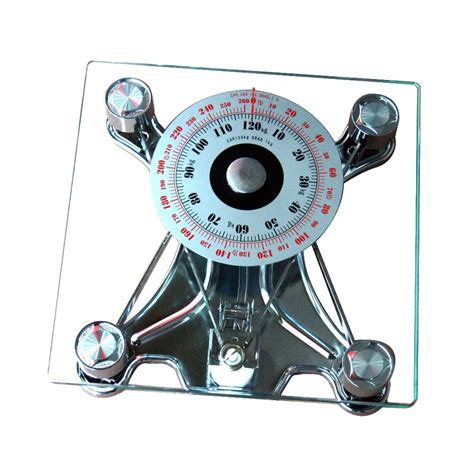 mechanical bathroom household scale body scale Toughed Glass -in ...