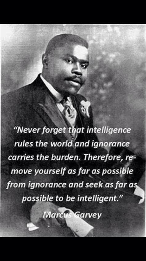 Educational Quotes From Marcus Garvey - Quotes for Mee