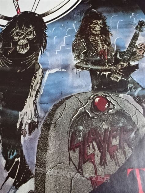 Slayer POSTER Hell awaits / Live undead 1985 | TShirtSlayer TShirt and BattleJacket Gallery