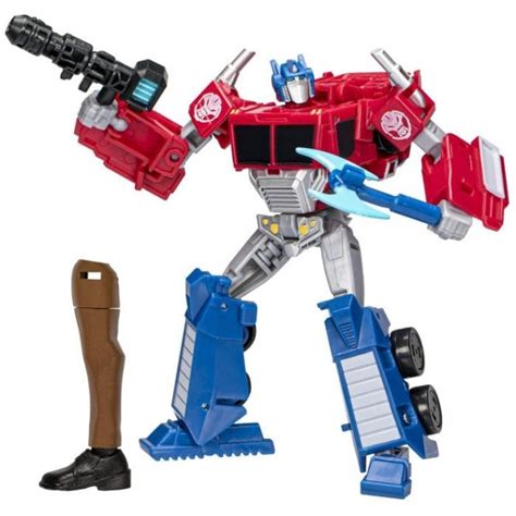 Transformers EarthSpark Deluxe Optimus Prime Figure - Toys And Games ...