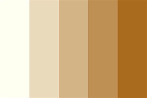 Cinnamon Cream Color Palette