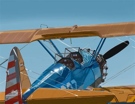 Stearman Biplane digital Download Only - Etsy