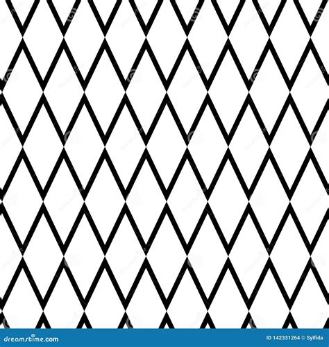 Geometric Seamless Pattern with Rhombus. Vector Illustration Stock ...