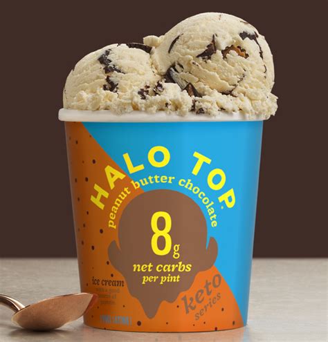 Halo Top Keto - Peanut Butter Chocolate (Pint) – icecreamsource