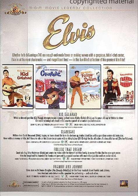 Elvis: MGM Movie Legends Collection (DVD) | DVD Empire