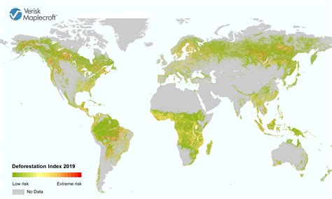 Deforestation Around The World Map - Map