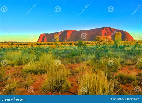 Uluru at sunrise editorial image. Image of aboriginal - 161869570