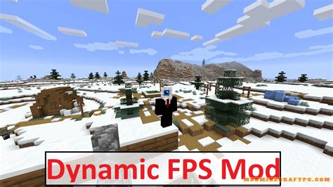 Dynamic FPS Mod - Mod Minecraft PC