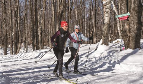 Nordic Center Cross Country Ski and Snowshoe at Stratton Mountain ...