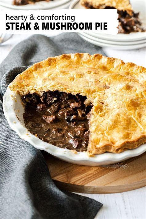 Steak and Mushroom Pie | Recipe | Steak and mushroom pie, Steak and mushrooms, Food