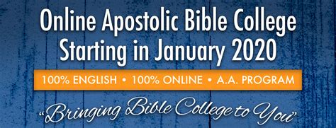 IABC Online Bible College | Apostolic Assembly of the Faith in Christ Jesus