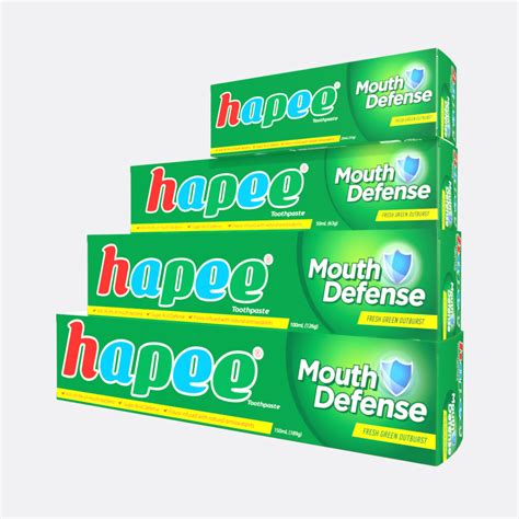 Hapee Toothpaste - Lamoiyan Corporation