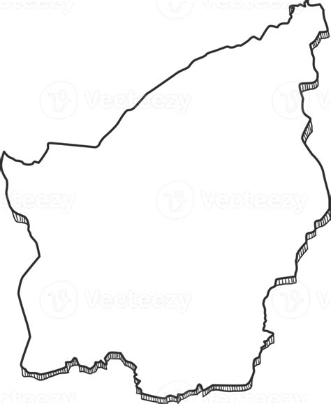 Hand Drawn of San Marino 3D Map 12987000 PNG