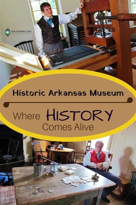 Historic Arkansas Museum - Where History Comes To Life - Our Changing ...